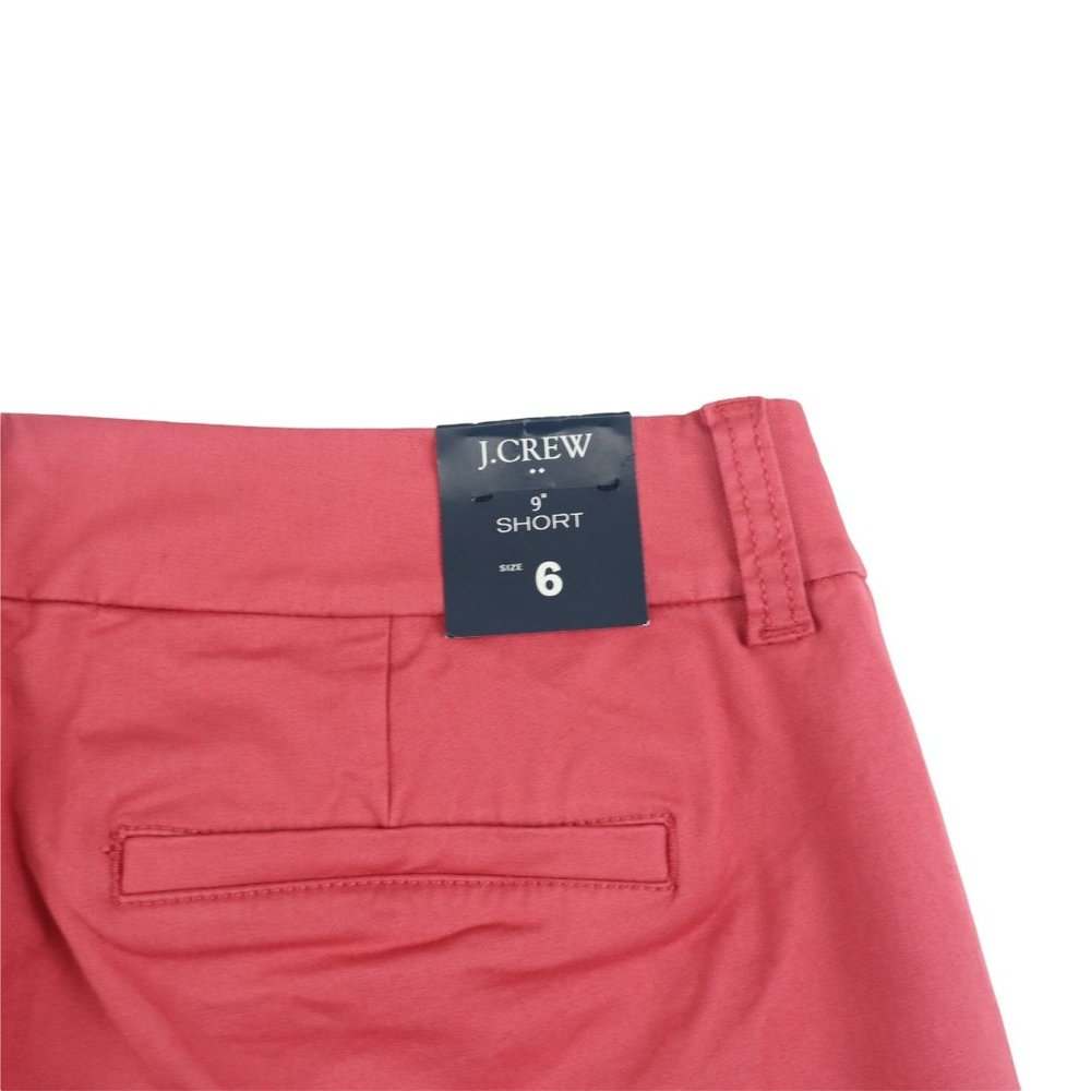 J Crew Men's shorts cotton , red, size  6, new with tags - Picture 5 of 9
